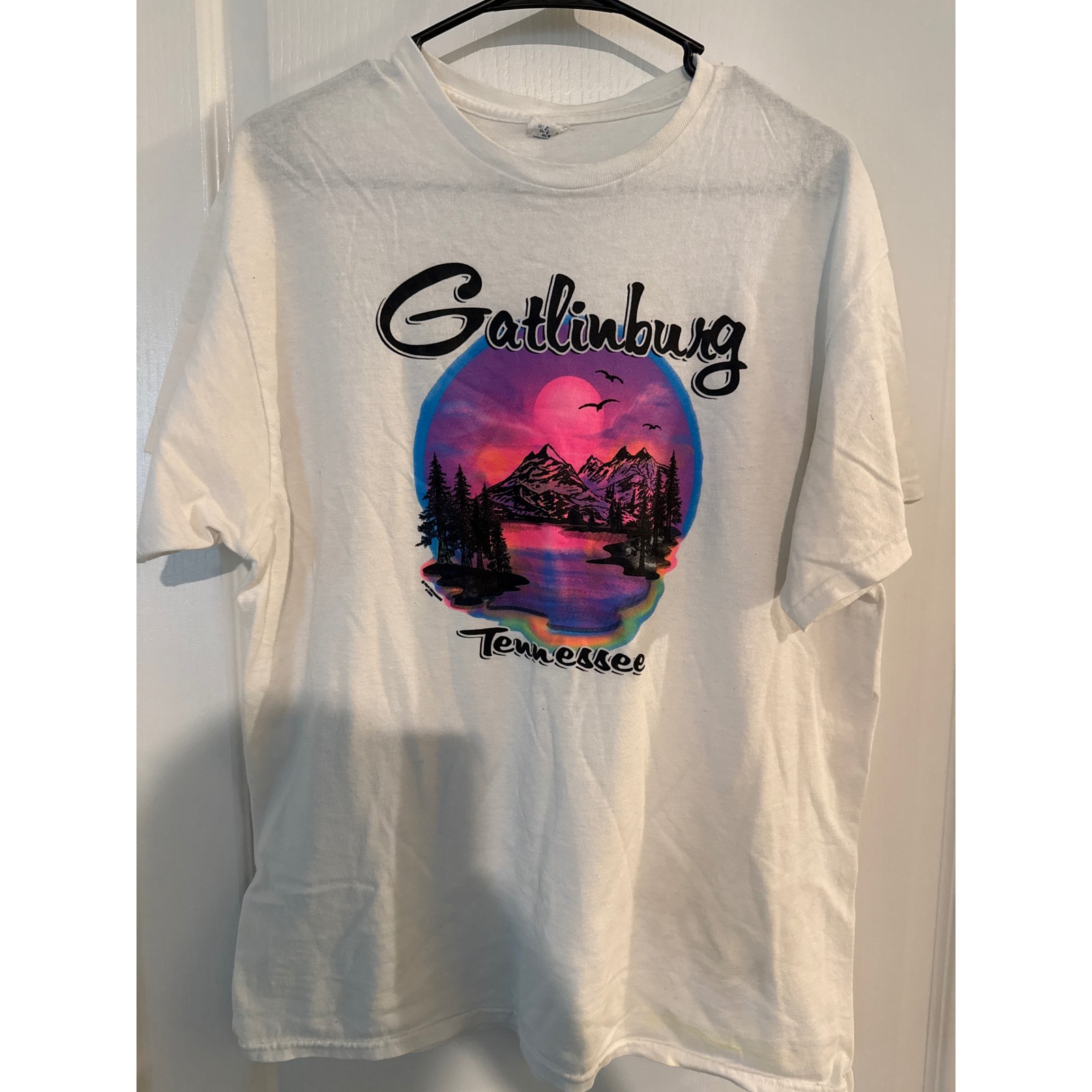 Gatlinburg Tennessee Souvenir Graphic T Shirt Vacation Tee